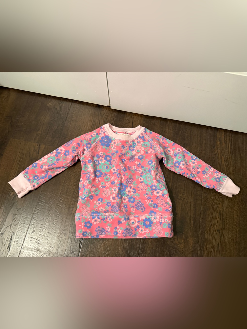 The Beaufort Bonnet Company Pink Floral Toddler Top